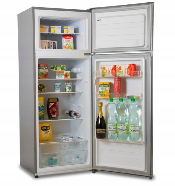 Ny kyl/frys 143 cm hög, inox - Bild 7